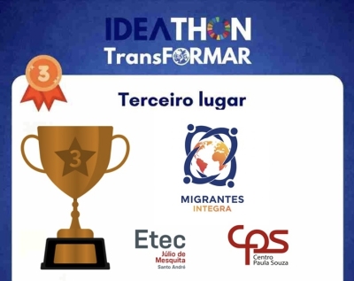 ETEC J&uacute;lio de Mesquita conquista 3&ordm; lugar em competi&ccedil;&atilde;o nacional de empreendedorismo
