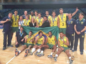 Sele&ccedil;&atilde;o Brasileira Masculina de V&ocirc;lei Sub-23 &eacute; campe&atilde; da Copa Pan-Americana