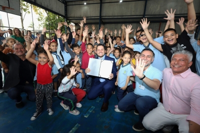 Santo Andr&eacute; inicia revitaliza&ccedil;&atilde;o da Emeief Arquiteto Estev&atilde;o de Faria Ribeiro