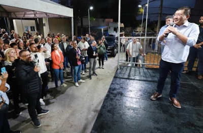 Prefeito Taka Yamauchi entrega novo pr&eacute;dio do CAPS AD em Diadema