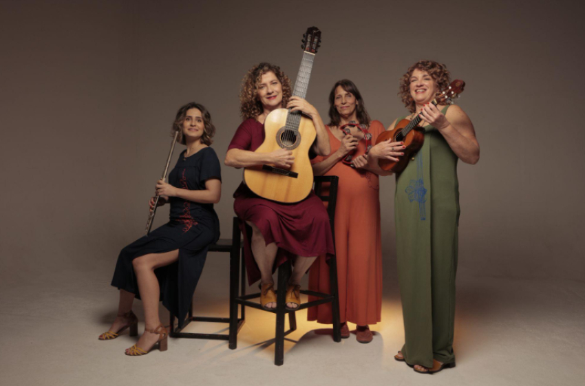 Choronas apresenta em São Caetano do Sul show do novo disco ‘Alma Feminina’, que celebra o protagonismo das mulheres na música brasileira