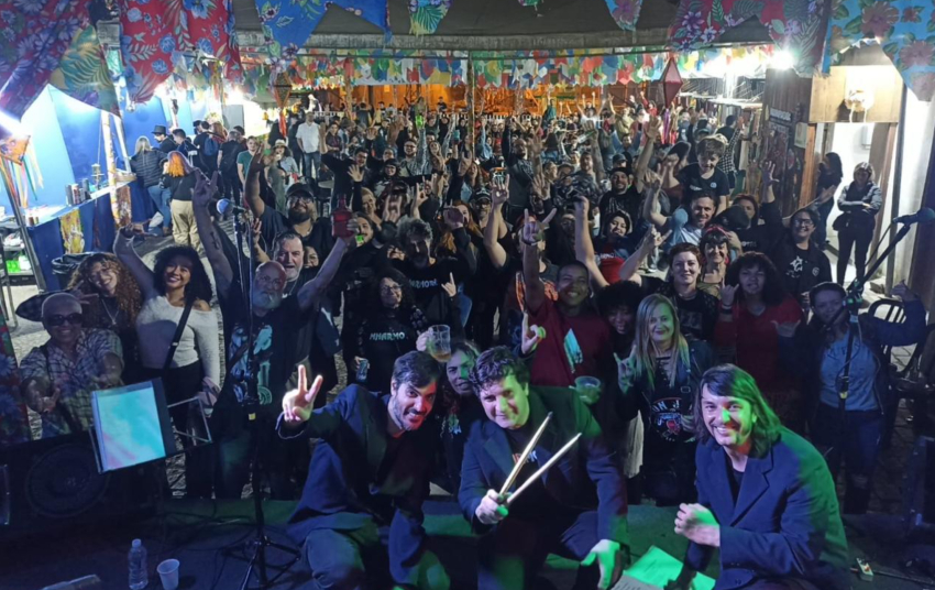 Arraiá Rock de Paranapiacaba chega à terceira edição unindo festa junina e clássicos do rock