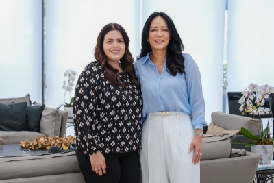 J&eacute;ssica Roberta se re&uacute;ne com Cristiane Freitas, primeira-dama do Estado, e fortalece parcerias para Santo Andr&eacute;