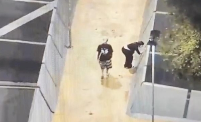 Pichadora &eacute; flagrada em passarela no Centro de S&atilde;o Bernardo e multada em mais de R$ 9 mil