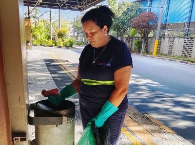 Corredor ABD encerra 2025 com 44,4 toneladas de materiais recicl&aacute;veis coletados em terminais e garagem
