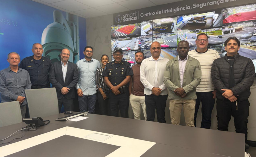 Equipe da Prefeitura de Ribeirão Pires realiza visita técnica a São Caetano do Sul para troca de experiências em tecnologia e segurança