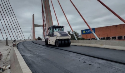 70% em menos de 1 ano: Gest&atilde;o Marcelo Lima assumiu obra da Ponte Estaiada com apenas 30% de execu&ccedil;&atilde;o e entregar&aacute; conclu&iacute;da em menos de um ano