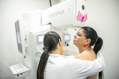 Moradoras de S&atilde;o Caetano aprovam mamografias sem necessidade de agendamento no Outubro Rosa