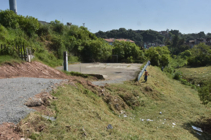 Prefeitura inicia revitalização de área de lazer no Jardim Santo André