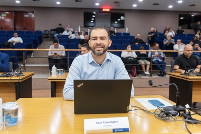 Igor Cavelagna solicita melhorias no Bairro Santa Maria