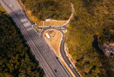 Novo acesso vi&aacute;rio no Km 31 da Via Anchieta fortalece mobilidade e turismo no Riacho Grande
