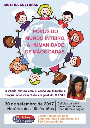 Segundo Evento Solid&aacute;rio em prol da Manu