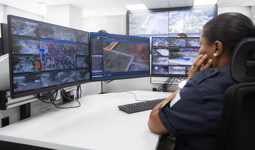 São Bernardo fortalece política pública de segurança com integração ao Muralha Paulista e reconhecimento facial