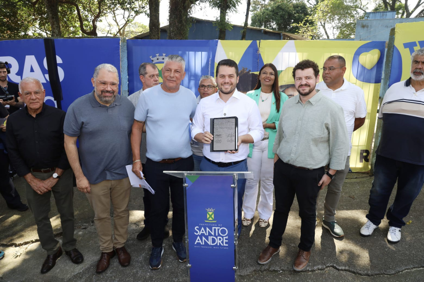 Santo André dá início à construção do Parque Saúde Vila Linda