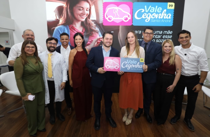 Santo André lança projeto Vale Cegonha em parceria com a 99