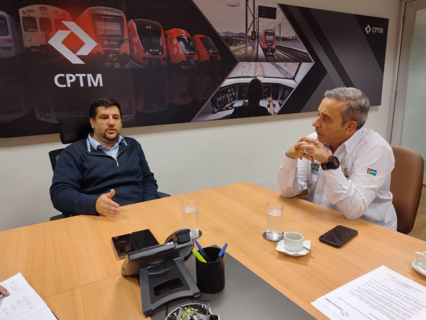 Consórcio ABC debate modernização ferroviária e reforça demandas regionais com presidente da CPTM