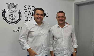 Eduardo Albuquerque discute com a SEMOB novas vagas de estacionamento e melhorias na mobilidade urbana em S&atilde;o Caetano