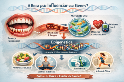 A boca pode influenciar seus genes?