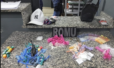 Diadema apreende drogas e suspeito por tr&aacute;fico