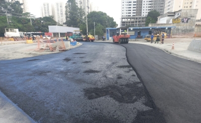 Rotat&oacute;ria da Aldino Pinotti &eacute; liberada ao tr&aacute;fego