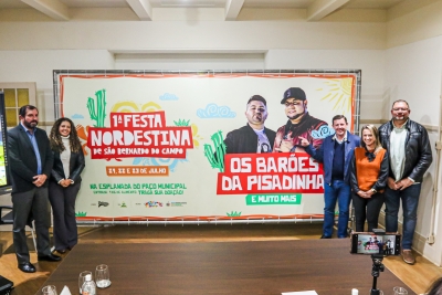 1ª Festa Nordestina de São Bernardo terá show Os Barões da Pisadinha