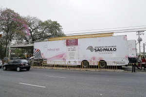 Com carreta Mulheres de Peito, S&atilde;o Caetano vai zerar demandas de mamografia