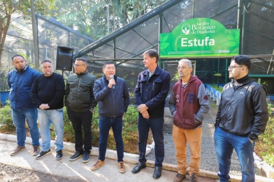 Diadema recebe Borbolet&aacute;rio e Jardim Bot&acirc;nico reformados